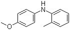 2'-甲基-4-甲氧基二苯胺分子结构 (CAS 85448-89-1)
