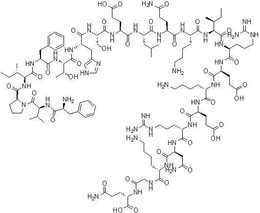 胃动素(犬)分子结构 (CAS 85490-53-5)