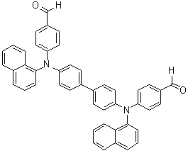 4,4'-[[1,1'-Biphenyl]-4,4'-diylbis(1-naphthalenylimino)]bisbenzaldehyde molecular structure (CAS 854938-56-0)