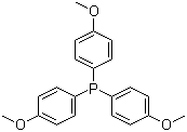 structure of CAS# 855-38-9, Tris(4-methoxyphenyl)phosphine;trianisylphosphine