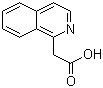 2-(Isoquinolin-1-yl)acetic acid molecular structure (CAS 855292-39-6)