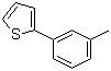2-(3-甲基苯基)噻吩分子结构 (CAS 85553-43-1)