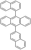 9-(1-Naphthyl)-10-(2-naphthyl)anthracene molecular structure (CAS 855828-36-3)