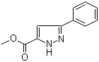 Methyl 3-phenyl-1H-pyrazole-5-carboxylate molecular structure (CAS 856061-37-5)