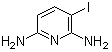 structure of CAS# 856851-34-8, 3-Iodopyridine-2,6-diamine