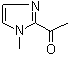 结构式 CAS# 85692-37-1, 1-(1-甲基-1H-咪唑-2-基)乙酮
