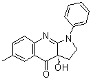 (-)-Blebbistatin分子结构 (CAS 856925-71-8)