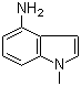 structure of CAS# 85696-95-3, 4-Amino-N-methylindole;1-Methyl-1H-indol-4-ylamine