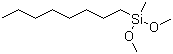 Dimethoxy(methyl)octylsilane molecular structure (CAS 85712-15-8)