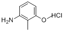 2-Methyl-3-Methoxyaniline hydrochlorIde molecular structure (CAS 857195-15-4)