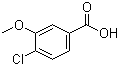 structure of CAS# 85740-98-3, 4-Chloro-3-methoxybenzoic acid