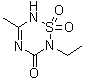 2-Ethyl-5-methyl-2H-1,2,4,6-thiatriazin-3(4H)-one 1,1-dioxide molecular structure (CAS 85769-88-6)