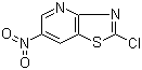 2-Chloro-6-nitrothiazolo[4,5-b]pyridine molecular structure (CAS 857970-02-6)