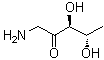 1-Amino-1,5-dideoxy-L-erythro-pentulose molecular structure (CAS 858127-57-8)