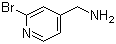 2-Bromopyridine-4-methanamine molecular structure (CAS 858362-82-0)