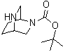 2,5-二氮杂双环[2.2.2]辛烷-2-羧酸叔丁酯分子结构 (CAS 858671-91-7)