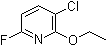 3-Chloro-2-ethoxy-6-fluoropyridine molecular structure (CAS 858675-65-7)