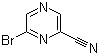 2-Bromo-6-cyanopyrazine molecular structure (CAS 859064-02-1)