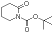 1-Boc-2-哌啶酮分子结构 (CAS 85908-96-9)