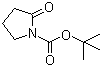 结构式 CAS# 85909-08-6, 1-(叔丁氧基羰基)-2-吡咯烷酮
