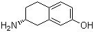 (R)-2-Amino-7-hydroxytetraline molecular structure (CAS 85951-61-7)
