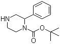 structure of CAS# 859518-32-4, N-1-Boc-2-Phenylpiperazine;tert-Butyl 2-phenylpiperazine-1-carboxylate