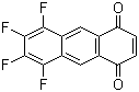 5,6,7,8-Tetrafluoro-1,4-anthracenedione molecular structure (CAS 859849-47-1)