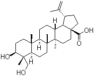 23-Hydroxybetulinic acid molecular structure (CAS 85999-40-2)