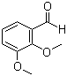 2,3-二甲氧基苯甲醛分子结构 (CAS 86-51-1)