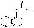 1-萘基硫脲分子结构 (CAS 86-88-4)