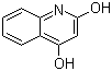 2,4-二羟基喹啉分子结构 (CAS 86-95-3)