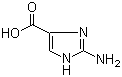2-Amino-1H-imidazole-4-carboxylic acid molecular structure (CAS 860011-60-5)