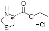 Ethyl L-thiazolidine-4-carboxylate hydrochloride molecular structure (CAS 86028-91-3)