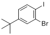 structure of CAS# 860435-39-8, 3-Bromo-4-iodo-tert-butylbenzene;2-bromo-4-tert-butyl-1-iodobenzene