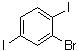 2-Bromo-1,4-diiodobenzene molecular structure (CAS 860556-79-2)