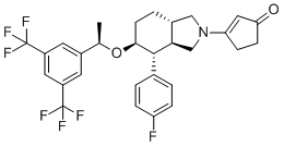 Serlopitant molecular structure (CAS 860642-69-9)