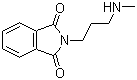 2-[3-(Methylamino)propyl]-1H-isoindole-1,3(2H)-dione molecular structure (CAS 861199-60-2)