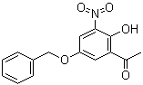 1-[2-Hydroxy-3-nitro-5-(phenylmethoxy)phenyl]ethanone molecular structure (CAS 861841-94-3)