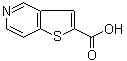 噻吩并[3,2-c]吡啶-2-羧酸分子结构 (CAS 86236-37-5)