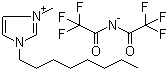 structure of CAS# 862731-66-6, 1-Octyl-3-methylimidazolium bis(2,2,2-trifluoroacetyl)imide;1-Methyl-3-octyl-1H-imidazolium salt with 2,2,2-trifluoro-N-(trifluoroacetyl)acetamide