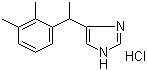 structure of CAS# 86347-15-1, Medetomidine hydrochloride;(R)-4-[1-(2,3-Dimethylphenyl)ethyl]-1H-imidazole hydrochloride