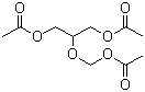 1,3-Diacetoxy-2-(acetoxymethoxy)propane  molecular structure (CAS 86357-13-3)