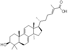 灵芝酸 Y分子结构 (CAS 86377-52-8)