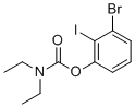 3-Bromo-2-iodophenyl diethylcarbamate molecular structure (CAS 863870-79-5)