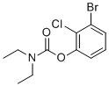 3-Bromo-2-chlorophenyl Diethylcarbamate molecular structure (CAS 863870-81-9)
