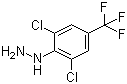 结构式 CAS# 86398-94-9, 2,6-二氯-4-(三氟甲基)苯肼