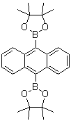9,10-Anthracenediboronic acid bis(pinacol) ester molecular structure (CAS 863992-56-7)
