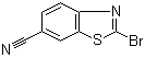 2-Bromo-6-benzothiazolecarbonitrile molecular structure (CAS 864265-77-0)