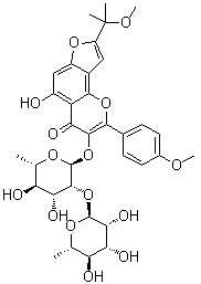 Spinorhamnoside molecular structure (CAS 864271-19-2)
