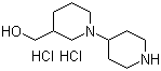 结构式 CAS# 864293-24-3, [1,4'-联哌啶]-3-甲醇二盐酸盐